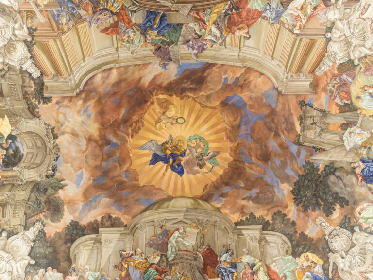 das Deckengemälde