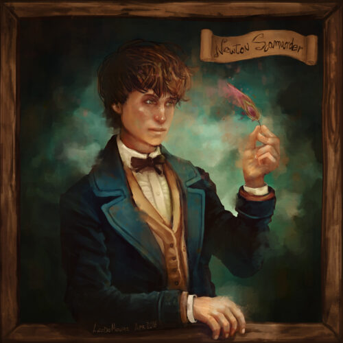 Portrait von Newt Scamander