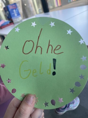 Ideen der Kinder zum Thema Geld: ohne Geld!