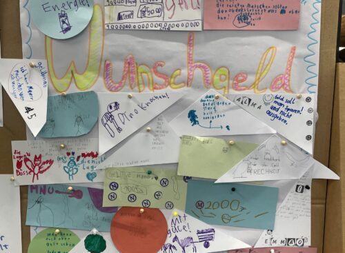 Plakat Wunschgeld