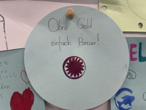 Ideen der Kinder zum Thema Geld: Ohne Geld einfach besser!