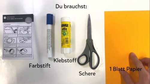 Ausschnitt aus dem Experimentiervideo "Wo ist innen, wo ist außen?"