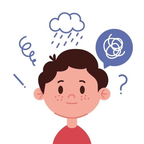 Bub, dem alles mögliche durch den Kopf geht