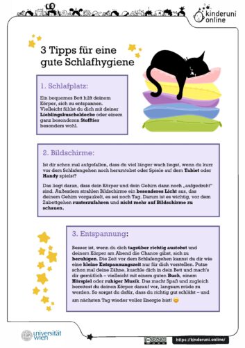 Tipps für eine gute Schlafhygiene