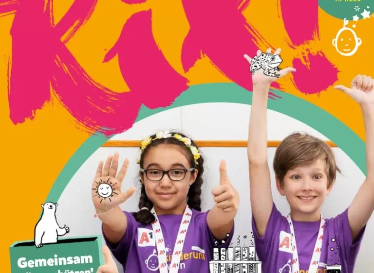 Ausschnitt des Titelblattes des KiX! Magazins.